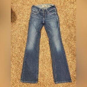 Ariat Women's Flare Jeans in Classic Blue